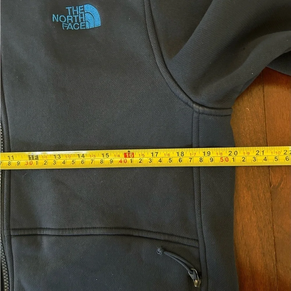 The North Face Men’s FleeceJacket Navy Blue Sz Large Full Zip Zipped Pockets